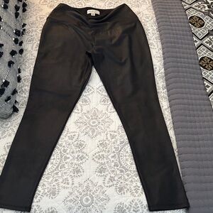 Rachel Zoe Black Faux Leather Leggings
